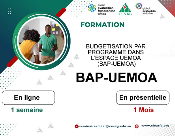 BUDGETISATION PAR PROGRAMME DANS L’ESPACE UEMOA (BAP-UEMOA)